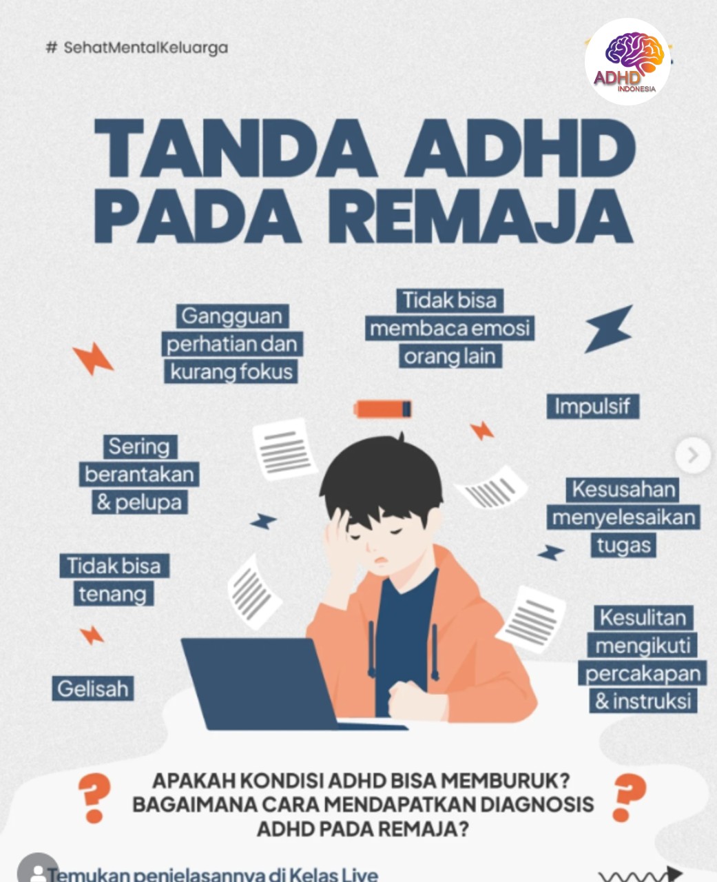 Screening ADHD Non-Diagnostik: Edukasi Awal bagi Orang Tua di Kabupaten Kulon Progo